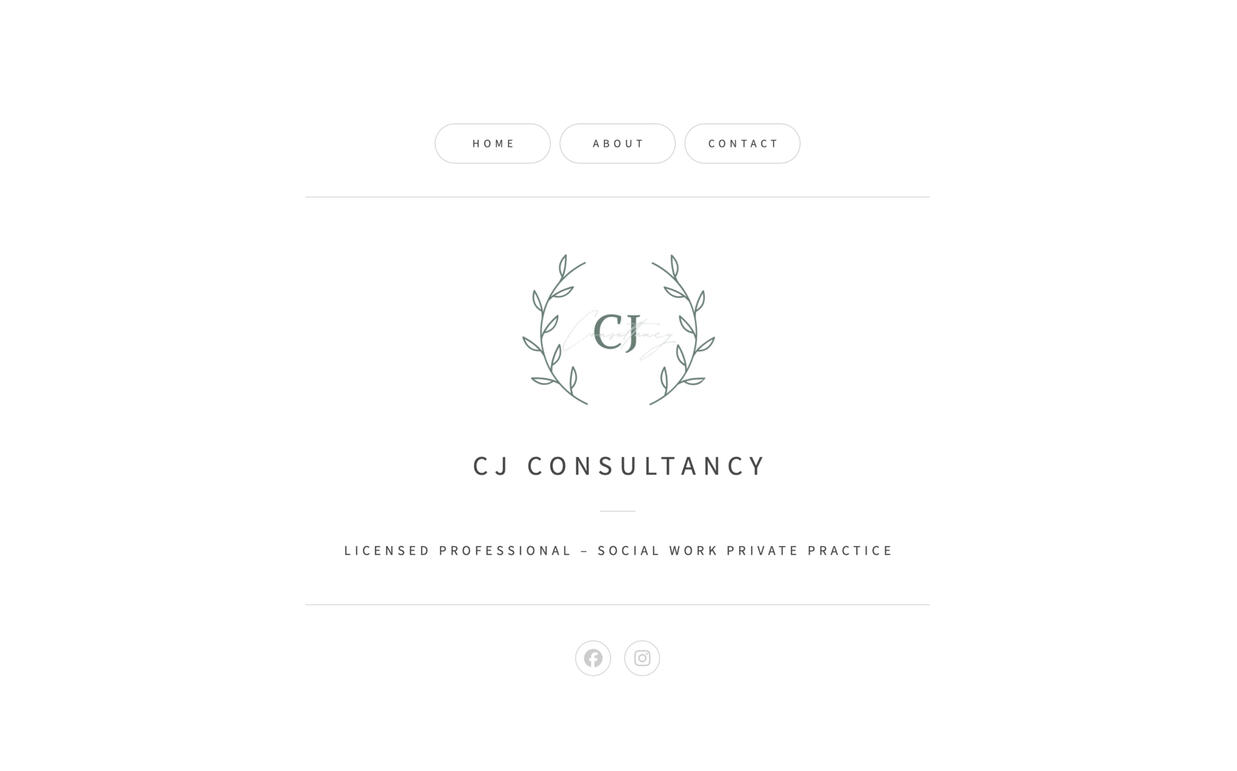 CJ Consultancy website designed by Business Starter